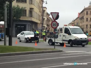 Accidente plaza de España 18 octubre 2019