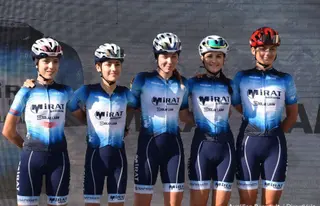 Escuela Mirat en su debut en una prueba internacional fuera de España | Salamanca Es Ciclismo