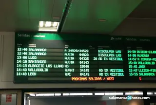 Retraso tren Madrid Salamanca (4 3 2020)