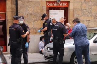 Pelea Pérez Oliva / FOTO SALAMANCA24HORAS.COM
