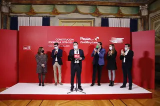 Acto conmemorativo del aniversario de la Constitución organizado por el PSOE | Fotos: Andrea M