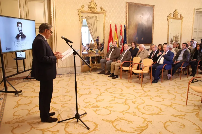 Carlos García Carbayo, presenta el programa de actividades que se han organizado en homenaje a Tomás Bretón