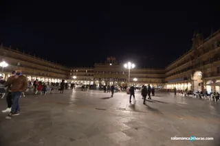 Plaza Mayor de Salamanca. Foto de archivo