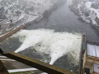GALERÍA | Situación del embalse de Santa Teresa este viernes 19 de enero