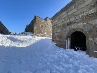 Nieve en la Peña de Francia. Salamanca. Foto S24H