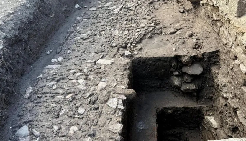 Restos arqueológicos en Ledesma. Foto Ayuntamiento de Ledesma