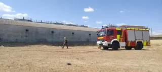 Incendio calle Calzada de Medina