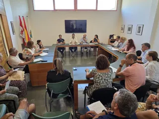 Pleno en Villamayor. ARCHIVO