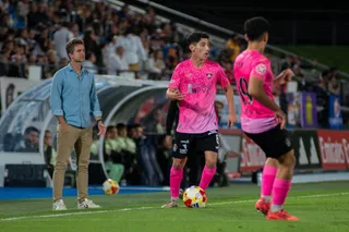 Pitu Doncel, en un partido con el Talavera | FOTO CF TALAVERA