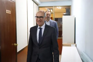 Carlos Garcia Carbayo y Javier Iglesias ofrecen una rueda de prensa tras conocerse el archivo y sobreseimiento de la causa abierta contra el Partido Popular