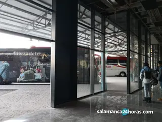 Estación de autobuses. Foto de archivo