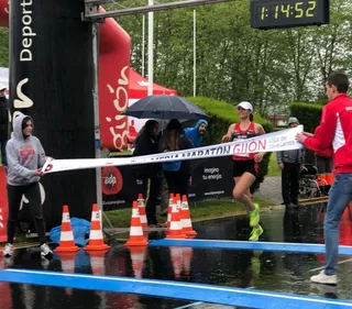 Gema martín media maratón gijón 2