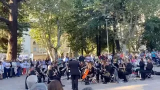 La Banda Municipal de Música ofrece sus melodías al público de La Alamedilla