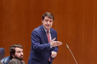 Mañueco en el Pleno de las Cortes de Castilla y León - Miriam Chacón (ICAL)