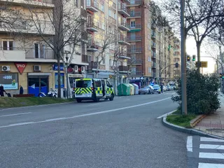 Policía Local en avenida de Villamayor. Foto S24H
