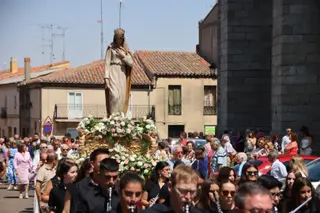 Peñaranda misa patrona y procesión