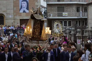 Procesión de Santa Teresa en Alba de Tormes 