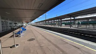 Estación de tren Vialia en Salamanca | Imagen de archivo