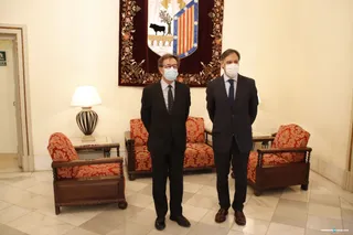 El alcalde despide a José Ramón González Clavijo y le desea suerte en su nueva etapa profesional