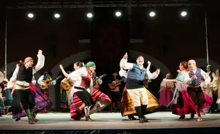 El grupo folclórico 'Abuela Santa Ana' en una de sus actuaciones - Ayuntamiento de Salamanca