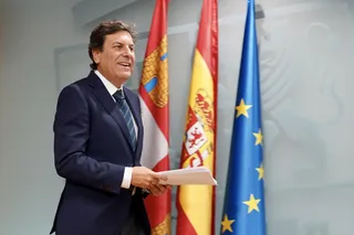El consejero de Economía y Hacienda y portavoz de la Junta, Carlos Fernández Carriedo. Foto de Miriam Chacón ICAL