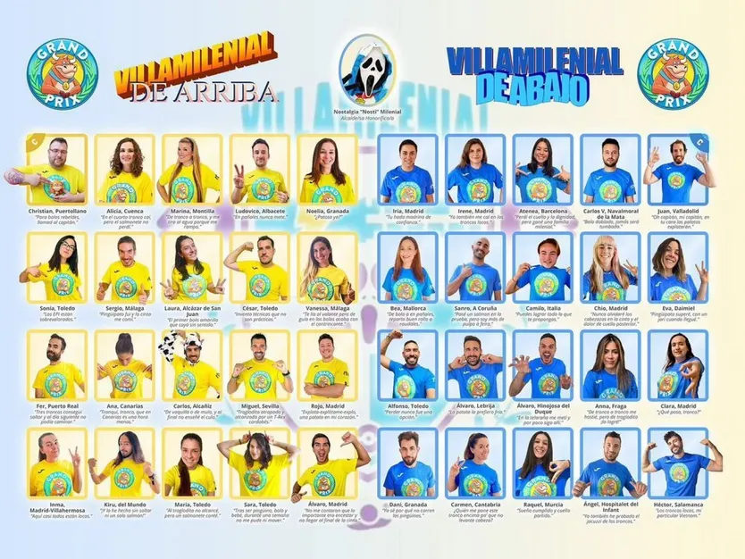 Participantes de Villa Milenial