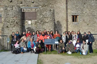 Mujeres participantes en el encuentro organizado por la Asociación Nordeste de Salamanca