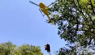 Rescate en Candelario. Foto JCyL