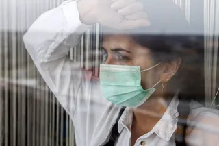 Mujer con COVID - Foto de Infosalus