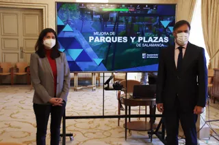 El Ayuntamiento convertirá la avenida de París en un “bulevar peatonal verde” y reformará la plaza del Campillo para que sea “el mayor espacio de juegos en el centro de la ciudad”