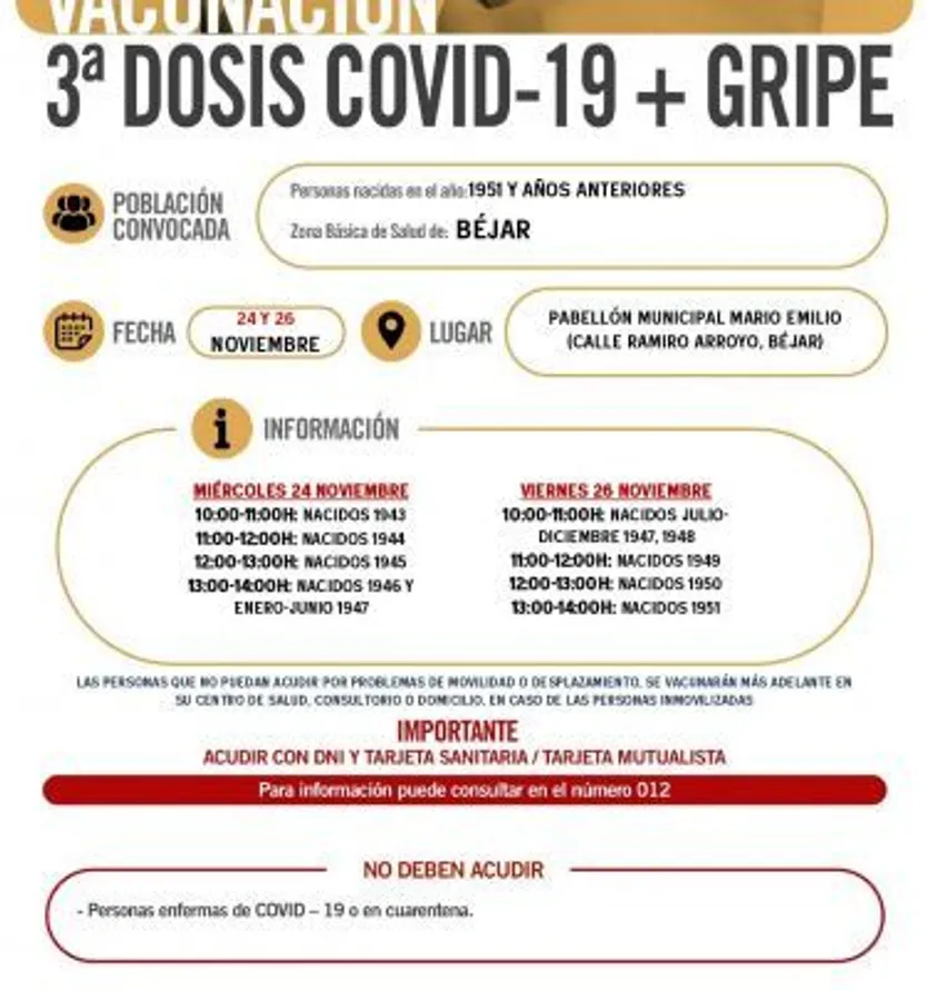 BEJAR 24, 26 NOVIEMBRE 2021 TERCERA DOSIS COVID + GRIPE page 0001