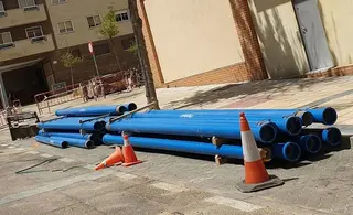 Renovación de las tuberías en la Prosperidad
