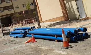 Renovación de las tuberías en la Prosperidad