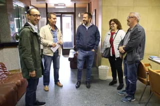 David Serrada y Cesar Ramos, mantienen un encuentro con la Junta directiva de FEVESA