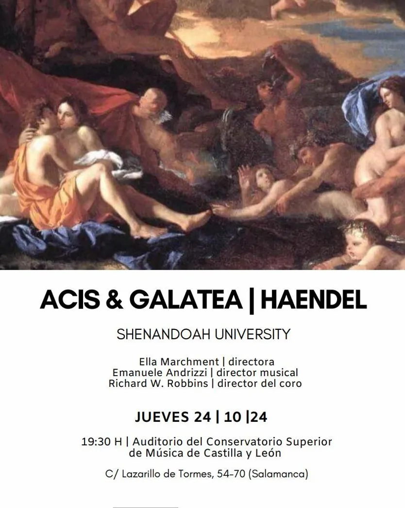 El Coscyl de Salamanca recibe al conservatorio estadounidense de Shenandoah 