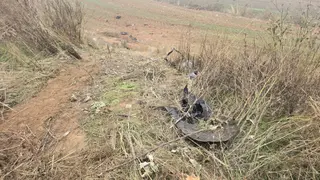 Accidente de tráfico de un conocido empresario salmantino junto a la avenida de Mariano Rodríguez (6)