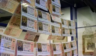 Boletos de la Lotería Nacional