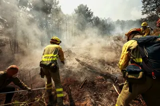 Confinada preventivamente la población de la Alberca por el Incendio de Índice de Gravedad 2 | José Vicente/ ICAL