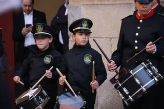 Procesión con la imagen de la Madre Matilde