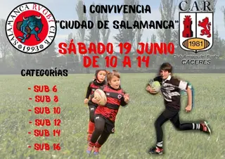 Cartel de las jornadas de convivencia