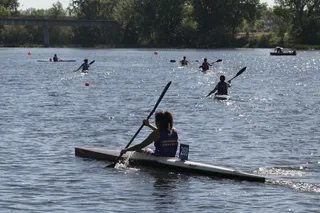El Río Tormes acoge el Campeonato de Primavera regional de piragüismo