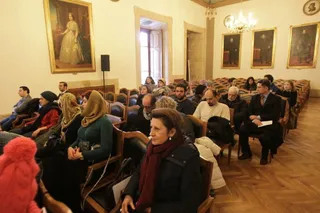 Seminario sobre la mujer iraní.