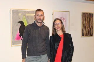 Exposición ‘El poeta era él. Lienzos de Almudena Timón sobre poemas de Aníbal Núñez’