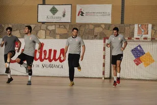 Primer entrenamiento BM Salamanca