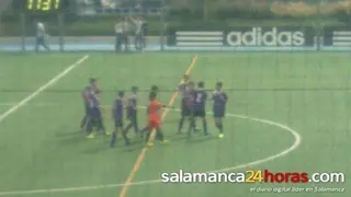 Equipos del Salmantino en Valdebebas