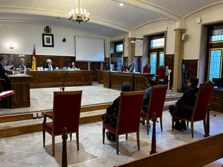 El acusado de una presunta agresión sexual a una joven con discapacidad en Salamanca, ante el juez.