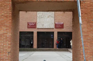 Facultad de farmacia, foto de archivo