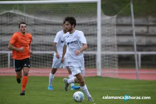 Mongil, en el derbi entre Ribert y Ciudad Rodrigo.