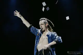 Juan Colás durante una actuación. Imagen cedida por Juan Colás