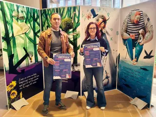 Presentación de la Semana de la biblioteca en Carbajosa